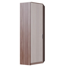 Шкаф угловой Город (SV-мебель) Ясень шимо темный/Ясень шимо светлый