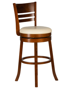 Полубарный стул Империя стульев WILLIAM COUNTER LMU-4393 cream, коричневый/кремовый