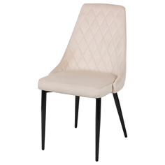 Стул обеденный Империя стульев НЕПАЛ светло-бежевый велюр