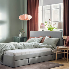 Матрас IKEA/ИКЕА Асванг, беспружинный, 90х200 см