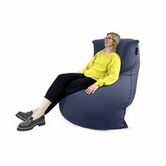 Кресло "пластилин" для дома Ambient Lounge SNUGG, Stone Grey (темно-серый)