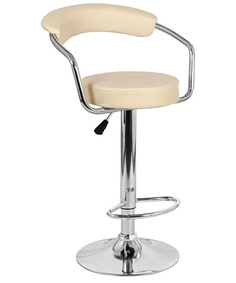 Барный стул Орион мягкий бежевый, арт 3535 No Brand