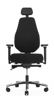 Эргономичное офисное кресло Falto Smart-T 1501-10H LONG - черное