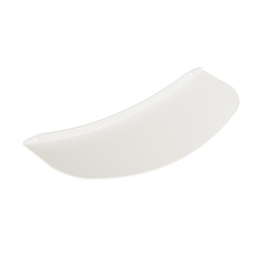 Металлическая полка настенная для гостиной, спальни, детской, офиса 48х4х19см белая 1шт Tempache