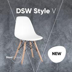 Стул Stool Group Y801-V, белый