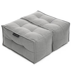 Оттоманка для ног к модульному дивану Twin Ottoman - Keystone Grey (светло-серый) Ambient Lounge