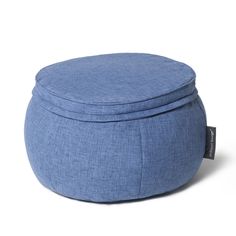 Бескаркасный пуф Ambient Lounge - Wing Ottoman - Blue Jazz - подставка для ног