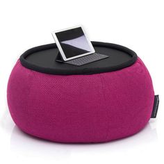 Бескаркасный столик пуф Ambient Lounge - Versa Table - Sakura Pink (розовый)