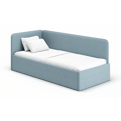 Кровать-диван Romack leonardo с матрасом, голубой, 200х90, кровать односпальная, 1200-117