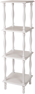 Этажерка Wissar home Монтана 4 белый