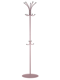 Вешалка напольная Мебелик Пико 4 розовый