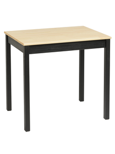 Стол кухонный 80*60 KETT-UP ECO LERHAMN деревянный черный/натур