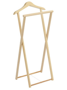 Вешалка костюмная KETT-UP CLASSIC ECO деревянная, бук светлый