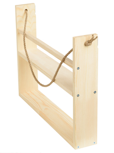 Полка настенная KETT-UP ECO ART 2 яруса, 60см, без покрытия