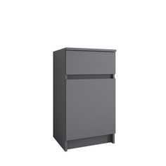 Тумба для обуви Мори 402х380х720 Графит No Brand