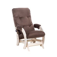 Кресло-качалка Модель 68 (Leset Футура), дуб беленый, ткань V 23