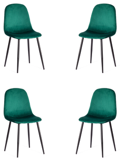 Стулья для кухни мягкие 4 шт со спинкой обеденные кухонные Tetchair BREEZE