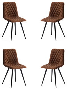 Стулья для кухни мягкие 4 шт со спинкой обеденные кухонные Tetchair CHILLY