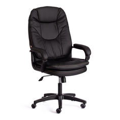 Кресло компьютерное офисное на колесиках ортопедическое Tetchair COMFORT черный