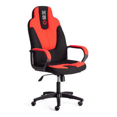 Кресло игровое компьютерное геймерское для пк Tetchair NEO черный красный ткань
