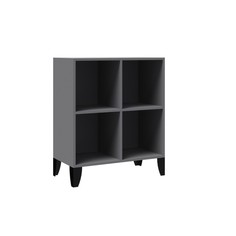 Стеллаж открытый ГС-1 Гира700х350х825 графит серый No Brand
