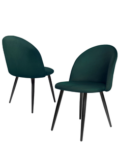 Комплект стульев 2 шт. RIDBERG Лори, green