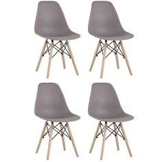 Стул RIDBERG DSW EAMES DSW EAMES 4G, серый