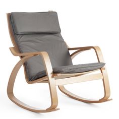 Кресло-качалка TetChair mod. AX3005 светло-серая 2