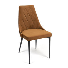 Комплект стульев 4 шт. TetChair LAVANDA (712) 55х55х92см, коричневый/черный