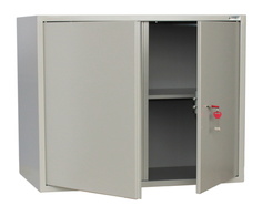 Шкаф металлический для документов (антресоль) BRABIX "KBS-09", 700х880х390 мм, 30 кг, свар No Brand