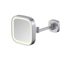 Зеркало настенное косметическое с увеличением 5х Savol JAVA S-M332L