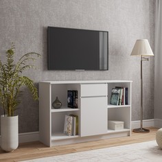 Тумба под ТВ Мори 1204х404х770 белая No Brand