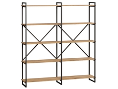 Стеллаж Мальборк 160 Дуб лофт Loftyhome