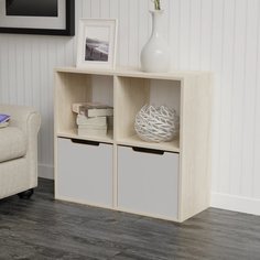 Стеллаж Ластра Cube 4 секции, 720x330x722, дуб сонома