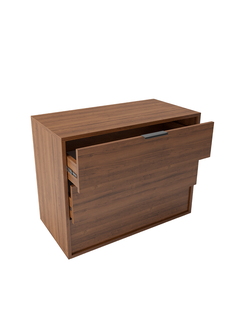 Комод Good Дом Неон 72х60х38,4 см, Орех