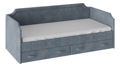 Кровать с мягкой обивкой и ящиками ТриЯ «Кантри» Тип 1 Triya