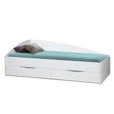 Кровать Фея-3 асимметричная 1900х800 Белый No Brand