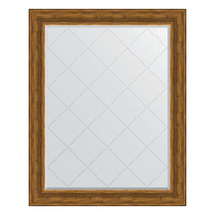 Зеркало с гравировкой в раме 99x124см Evoform BY 4376 травленая бронза