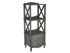 Этажерка Wissar Джульетта-2 серый ясень