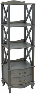 Этажерка Wissar Джульетта-3 серый ясень
