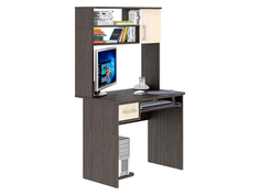 Компьютерный стол Пирамида КС-15 венге/молочный дуб