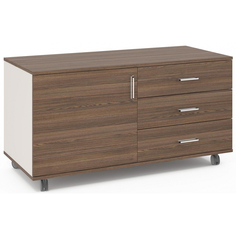 Тумба IN FREGAT сервис с отд под фригобар 129Т020 ясень бакаут/сер Easy TO Lead