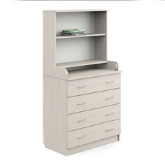 АТОН Комод раскладной с полкой КР 80 К/4 ЛДСП Бодега cветлый No Brand