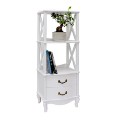 Этажерка Wissar Джульетта-2 молочный дуб