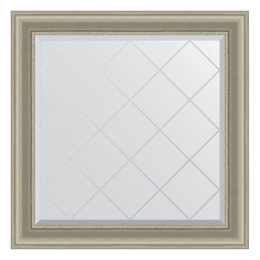 Зеркало с гравировкой в раме 87x87см Evoform BY 4321 хамелеон