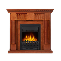 Электрокамин с очагом 2D Electrolux Colonnа Classic (дуб) с очагом Classic EFP/P - 1020LS