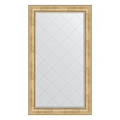 Зеркало с гравировкой в раме 103x178см Evoform BY 4428 состаренное серебро с орнаментом