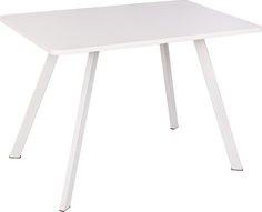 Стол кухонный нераздвижной Гамма ПР БЛ 96 БЛ-2, столешница ЛДСП, белый Домотека