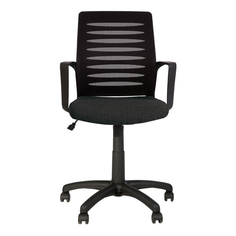 Кресло игровое Webstar GTP Black Tilt черное 42,5 х 50 х 110 см No Brand