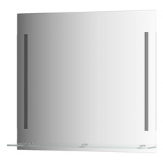 Зеркало с полочкой со встроенной Led-подсветкой Evoform BY 2164, 75х80 3000 К